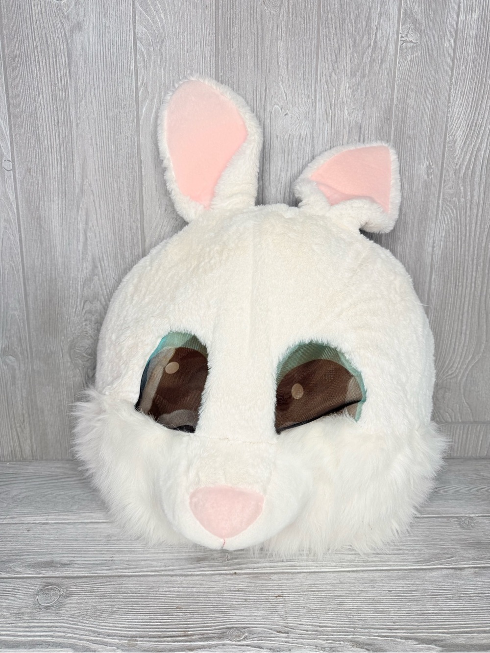 Dandee big head greeter Easter bunny Halloween costume / cosplay mask dress up